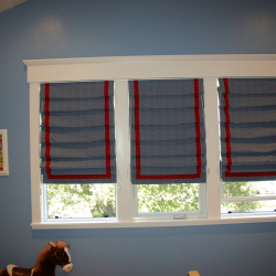 Roman Shades in Child's Room