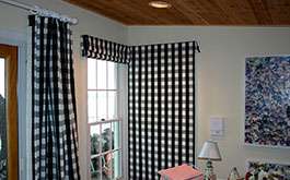 Roman Shades in Beach House