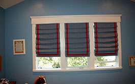 Roman Shades in Child's Room
