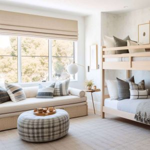 texton roman shade bunkbed
