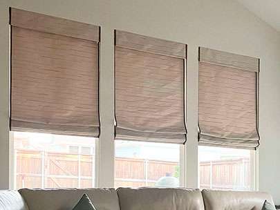 texton cambrai roman shades flat fold